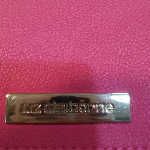 Pink Liz Claiborne hand bag/cross body bag - Picture 2 of 8